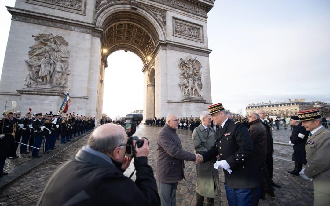 Journée des morts de la Gendarmerie le 17 février : les photos de la cérémonie aux Invalides le matin du 17 février 2020